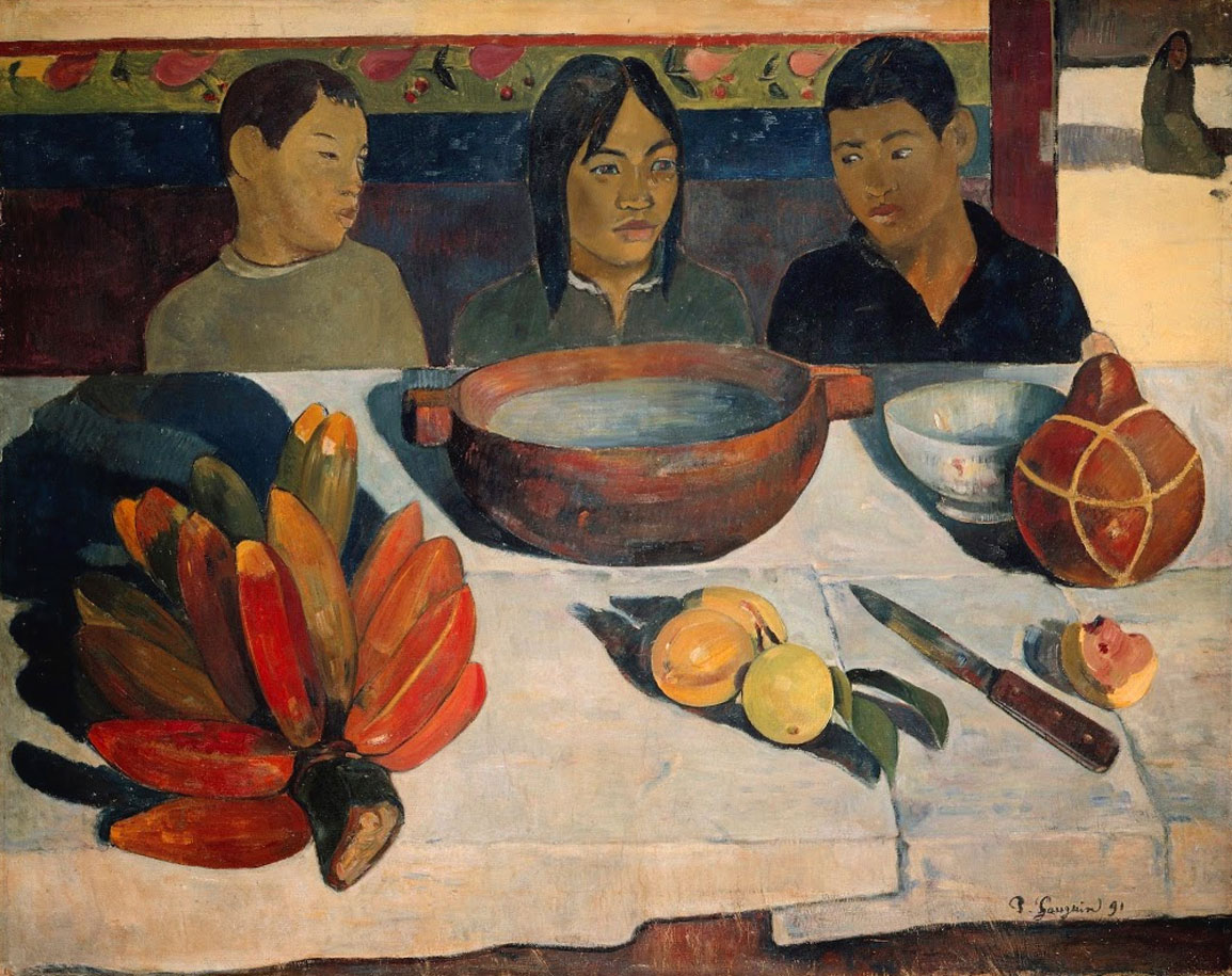 Gauguin-Le-repas-Il-pasto-1891.jpg