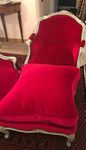 Dormeuse velluto fucsia