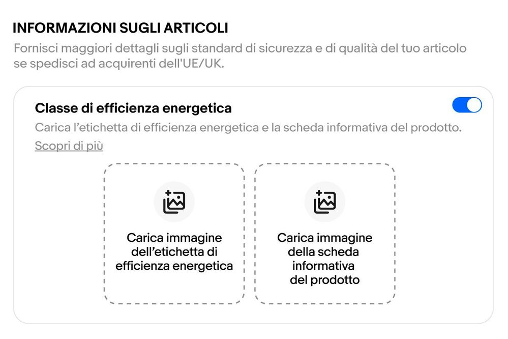 Nuovi requisiti di etichettatura UE per le inserzioni di pneumatici