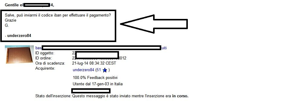 Secondo messaggio